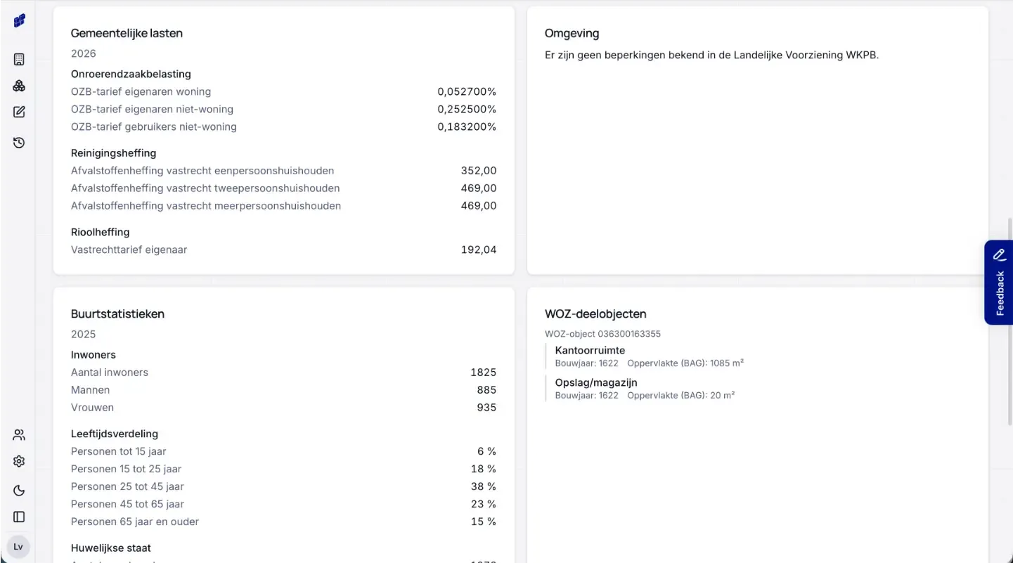 Adres in. Regelgeving uit.